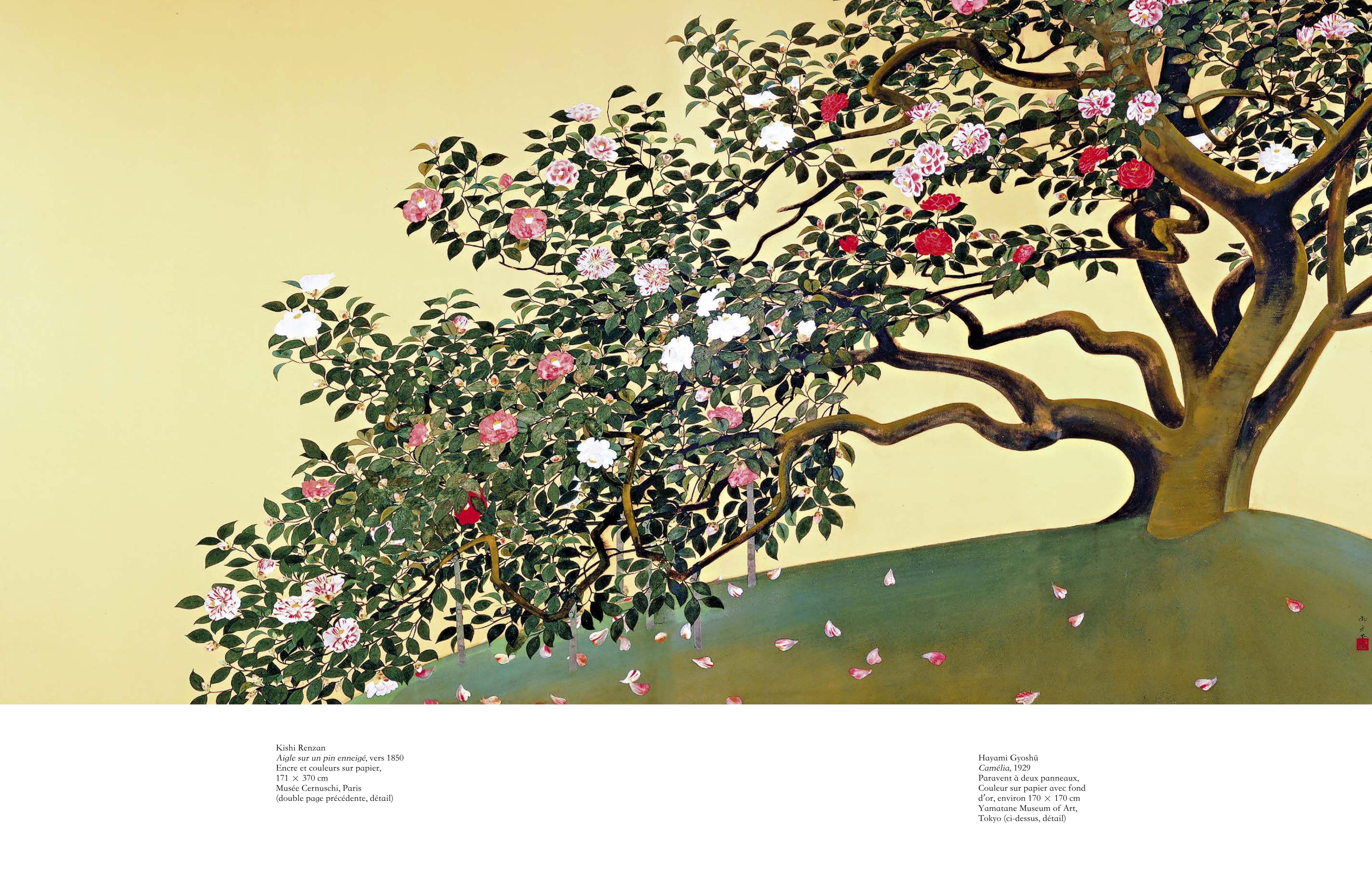 Hayami Gyoshū,  Camélia, 1929